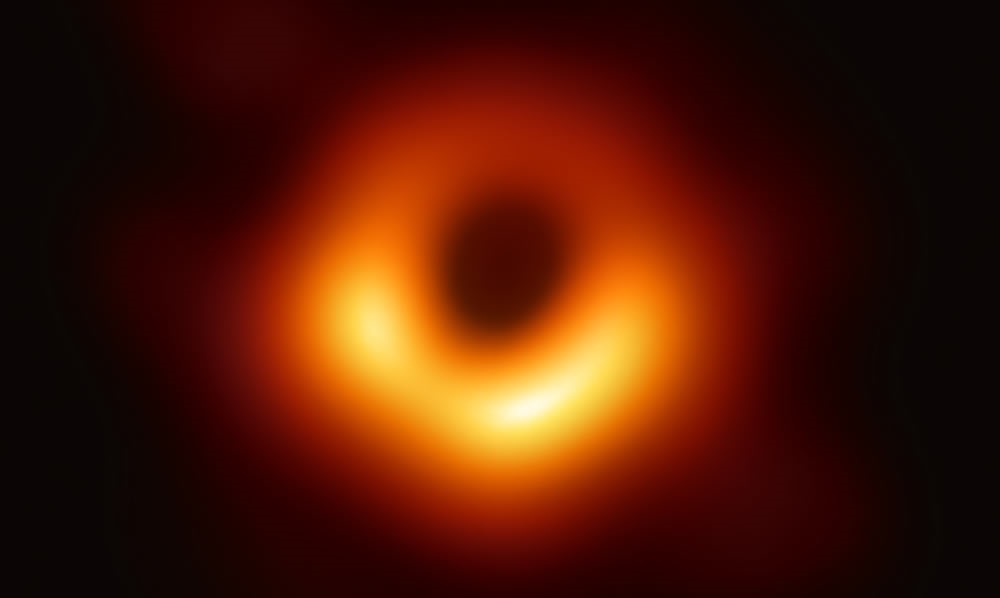 Imagen del agujero negro situado en el centro de la galaxia M87 -Event Horizon Telescope


