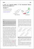 A Short and Improved Synthesis of the Antiprotozoal Abietane Diterpenoid (-)-Sugikurojin A.pdf.jpg