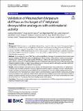 validation_Plasmodium_falciparum_dUTPase_target_5′-tritylated_deoxyuridine_analogues_anti-malarial activity.pdf.jpg