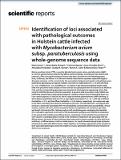 Identifcation of loci associated with pathological outcomes in Holstein cattle infected.pdf.jpg
