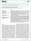 New Phytologist - 2016 - Ca avate - Interspecific variability in phosphorus‐induced lipid remodelling among marine.pdf.jpg