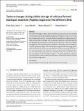 Texture changes during chilled storage of wild and farmed blackspot seabream (Pagellus bogaraveo) fed different diets.pdf.jpg