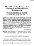 Annals of Neurology - 2022 - Laredo - Adjunct Thrombolysis Enhances Brain Reperfusion following Successful Thrombectomy.pdf.jpg